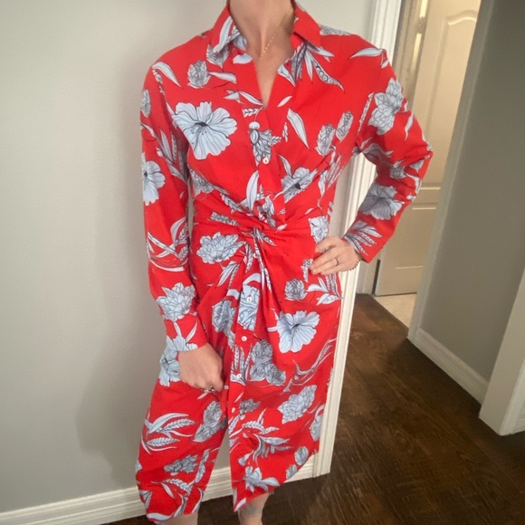 Zara MIDI Twist Dress - Picture 10 of 14